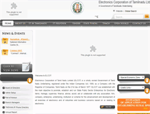 Tablet Screenshot of elcot.in